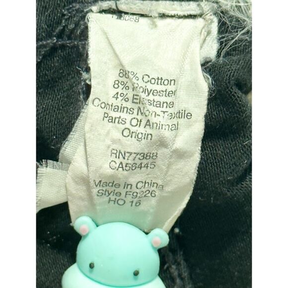 Madewell Women's 10" High Riser High Rise Skinny Skinny Jeans Black‎ 24 - Picture 11 of 15